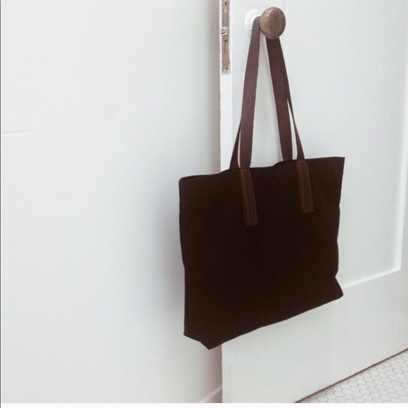 Everlane Handbags - Everlane | Canvas Black Twill Tote Bag